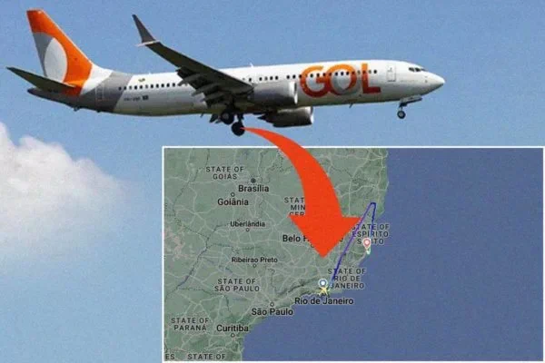 Avião da Gol faz pouso de emergência em Vitória após problema em motor