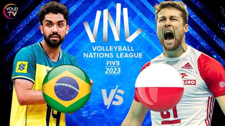 ASSISTIR Brasil x Polônia vôlei ao vivo HD 08/07/2023 online