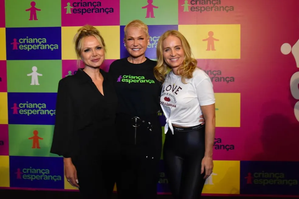 Xuxa, Angélica e Eliana emocionam público em inédito crossover no Criança Esperança