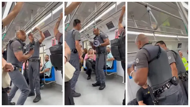 VÍDEO: Seguranças viralizam após dançar Bruno Mars em trem de SP a caminho do The Town