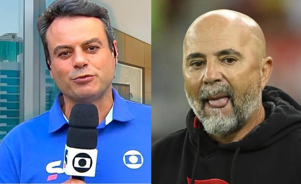 Sampaoli responde às ofensas de Eric Faria e comentaristas da Globo