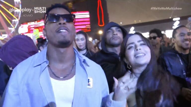 Jade Picon e Paulo André curtem show de Ne-Yo no The Town; VÍDEO