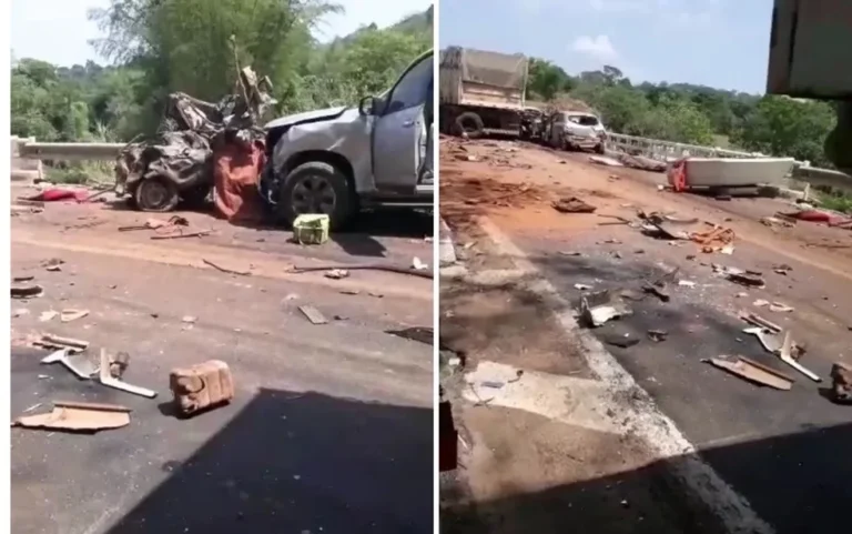 Acidente na BR-415, envolvendo 14 veículos em Anápolis, deixa pelo menos 6 mortos em Goiás