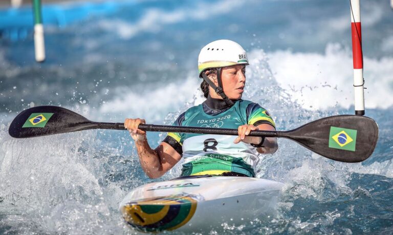 Canoagem slalom: Ana Sátila garante presença nos Jogos de Paris