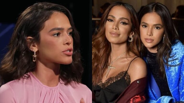 Bruna Marquezine diz que Anitta está bilionária e que está caro dividir apartamento com ela