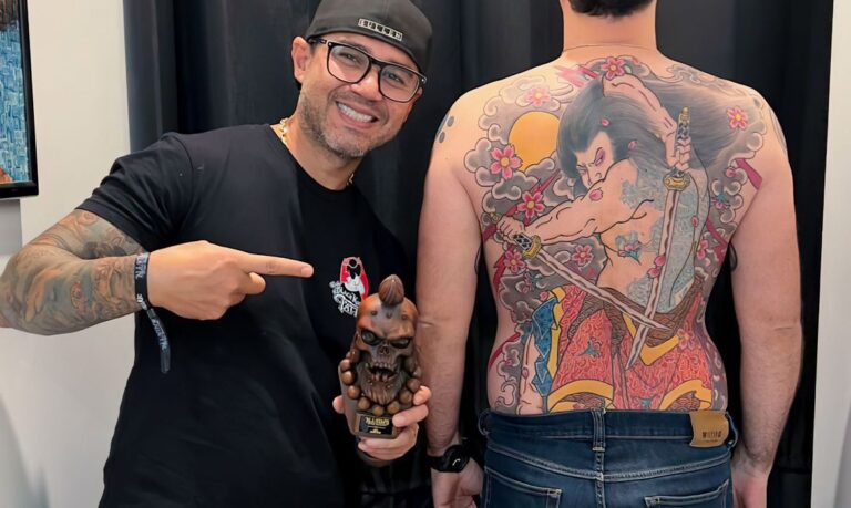 Carioca ganha maior prêmio de tatuagem dos Estados Unidos