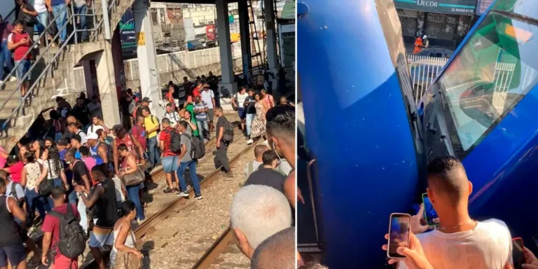 Trens se chocam e deixam ao menos seis feridos no Rio de Janeiro