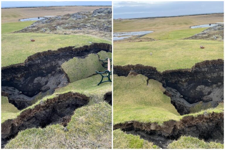 Erupção Vulcânica Destrói Campo de Golfe na Islândia; Veja Fotos