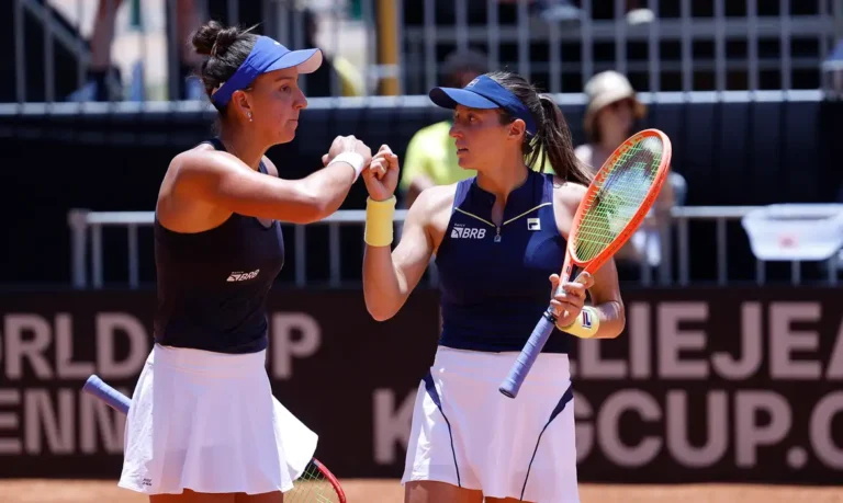 Brasil supera Coreia do Sul nos playoffs da Billie Jean King Cup