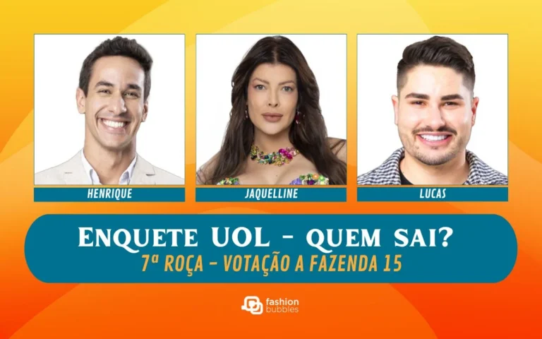 A Fazenda 15: UOL, Votalhada e Fashion Bubbles – Resultados Parciais Indicam Saída de Peão com 9,40% dos Votos; Veja Quem!