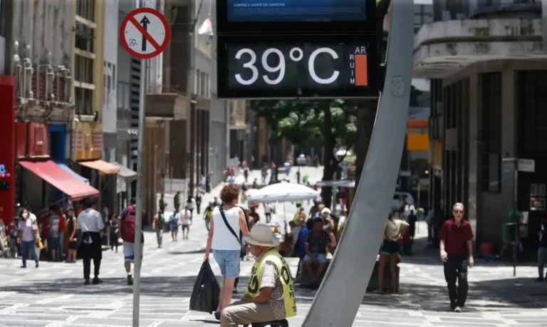 Com média de 36,9ºC, São Paulo tem dia mais quente do ano no domingo