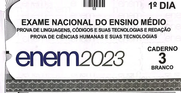 Gabarito Enem 2023 prova branca: veja correção extraoficial do 1º dia