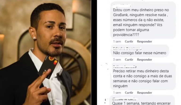 Clientes do Girabank de Carlinhos Maia Dizem que Não Conseguem Movimentar Contas e Nem Sacar