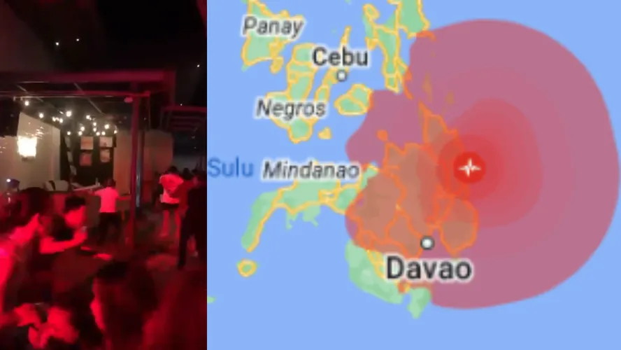 Vídeos Mostram Tremores e Pessoas Correndo pela Rua Após Terremoto de 7.6 nas Filipinas