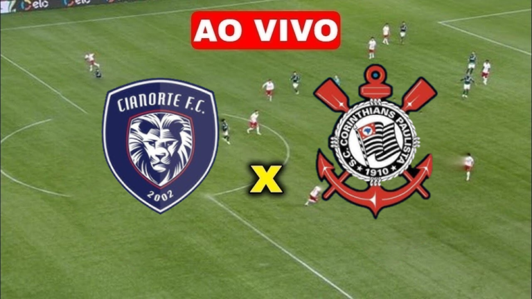 FUTEMAX: Cianorte x Corinthians ao vivo online grátis 22/02/2024 HD