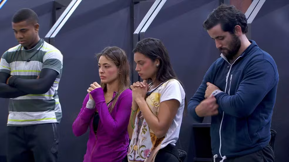Na Mira do Líder: Pitel escolhe Beatriz e Matteus como alvos para o Paredão do BBB 24 — Foto: Globo