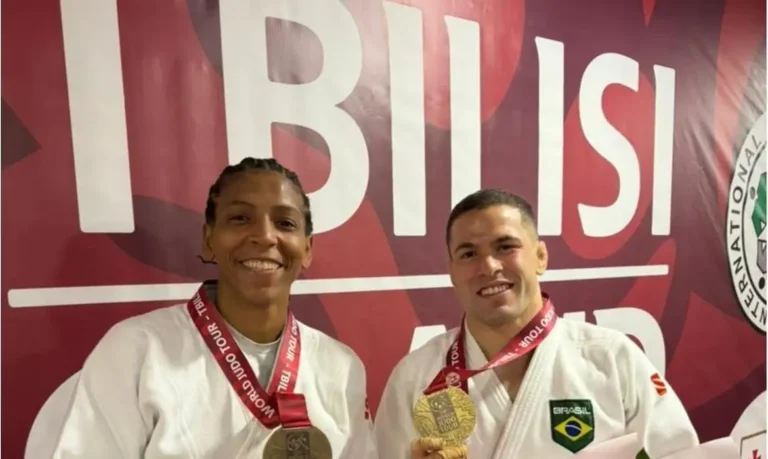 Rafaela Silva e Willian Lima abrem com bronze o GP de Judô na Geórgia