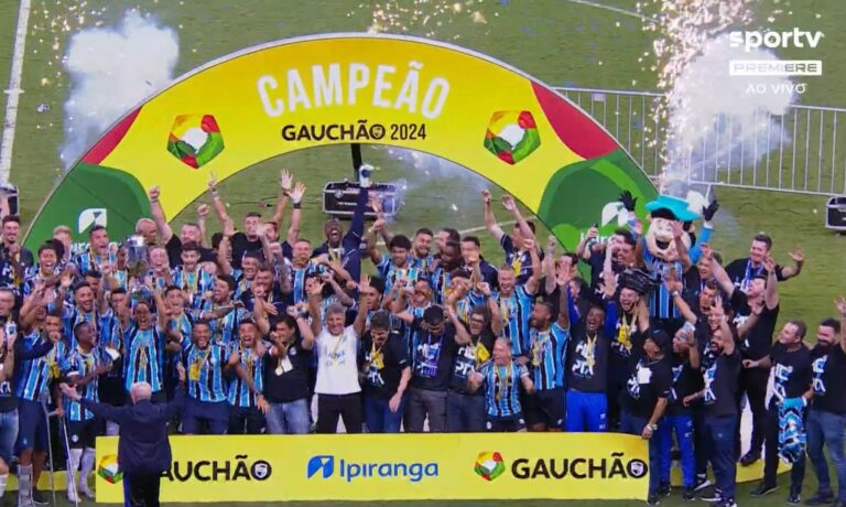 Grêmio vira, vence o Juventude e é hepta Campeão Gaúcho