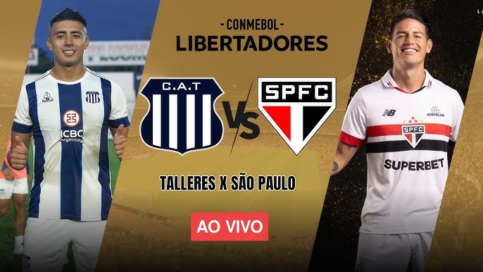 Assista AO VIVO: Talleres x São Paulo pela Libertadores; Veja AQUI!