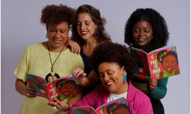 Mulheres sambistas lançam livro-disco infantil com protagonista negra