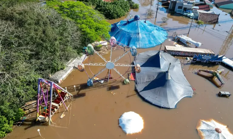 Quase 90% das cidades do RS foram atingidas pelas fortes chuvas