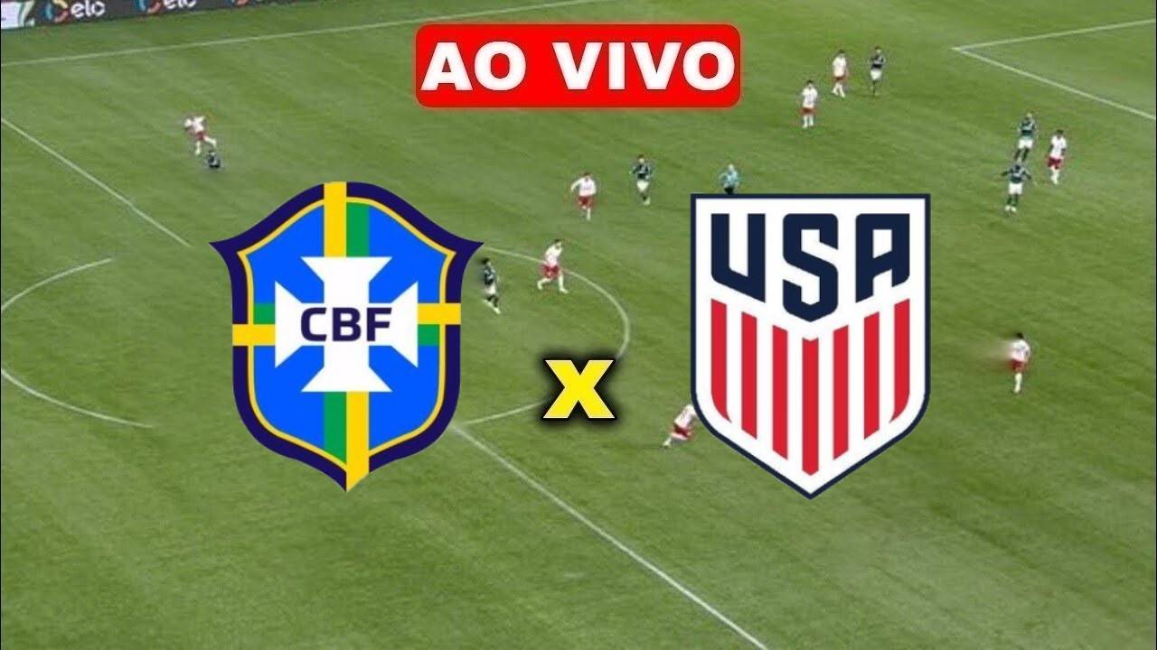 Assistir Jogo do Brasil x Estados Unidos AO VIVO na TV e Online | Amistoso Internacional