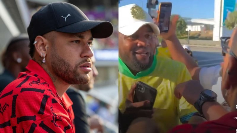 Neymar compra camisa da seleção brasileira com ambulante e vídeo viraliza; veja