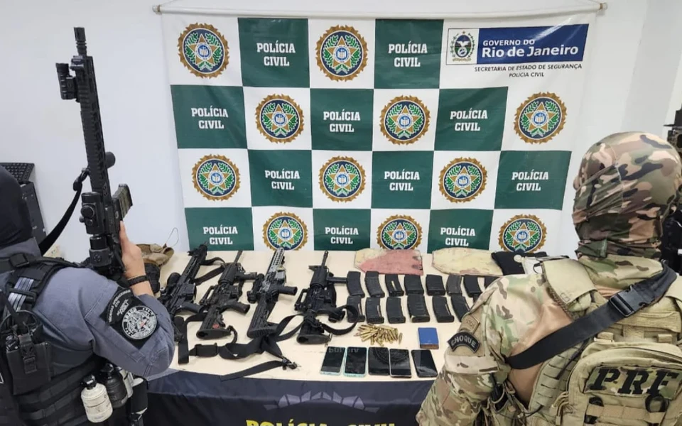 Quatro milicianos morrem no estado do Rio em ação policial conjunta