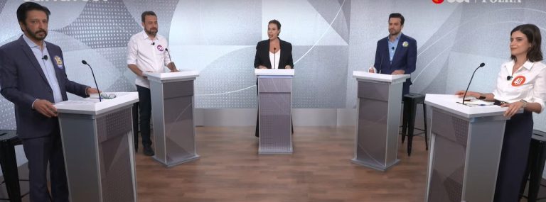 Debate Uol/Folha AO VIVO: Candidatos a Prefeitura de São Paulo discutem ideias para a cidade; acompanhe