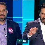 Debate na Record tem ataques a Nunes e Boulos e Marçal apagado