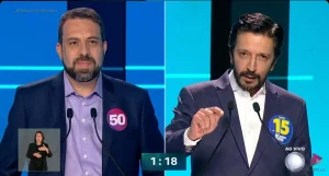 Debate na Record tem ataques a Nunes e Boulos e Marçal apagado